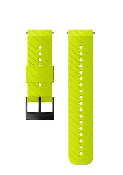Suunto D5 Strap 24mm Athletic 3 Silicone Strap Kit D5 Lime/Blackl M