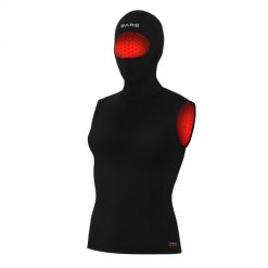 Bare 5:3mm Ultrawarmth Hooded Vest Black Women