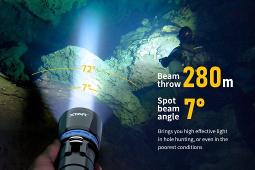 XTAR DS1 Diving Flashlight